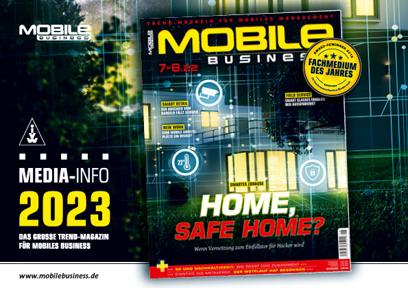 MOBILE BUSINESS Mediadaten 2023 Cover