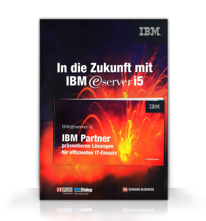 Beispiel Kunden Magazin IBM Server Cover